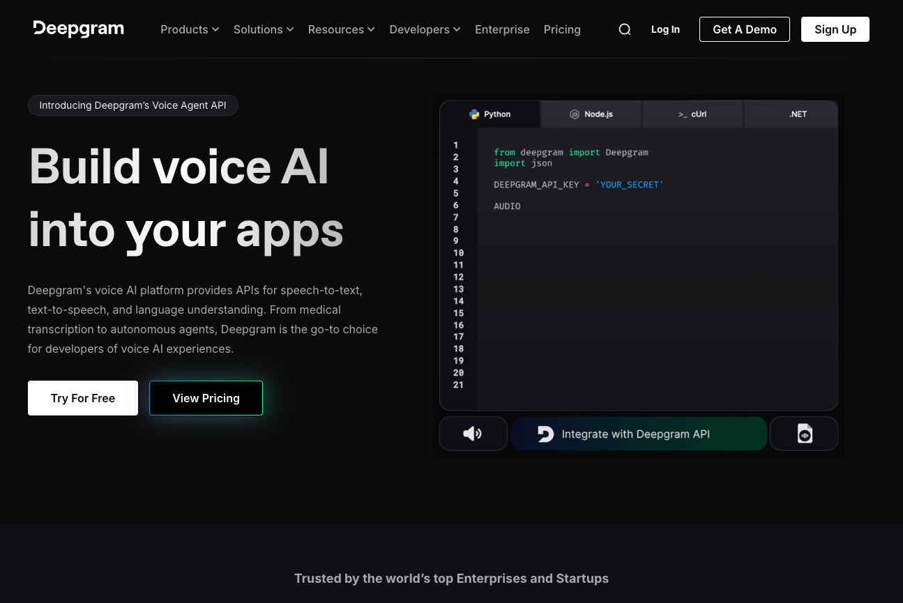 deepgram-voice-ai-text-to-speech---speech-to-text-apis--deepgram-1728915999.png Website Screenshot