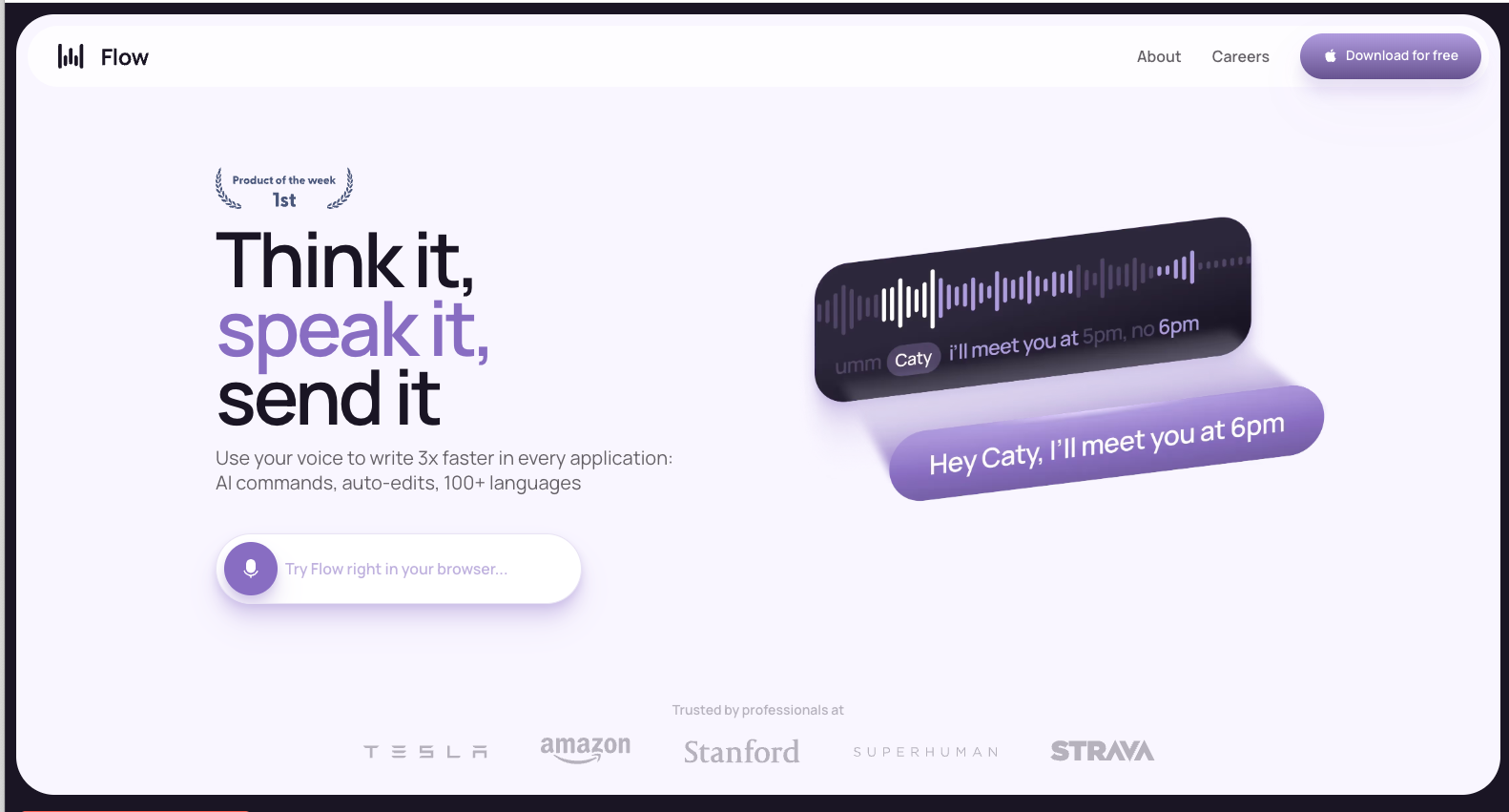 wisper_flow_website.png Website Screenshot